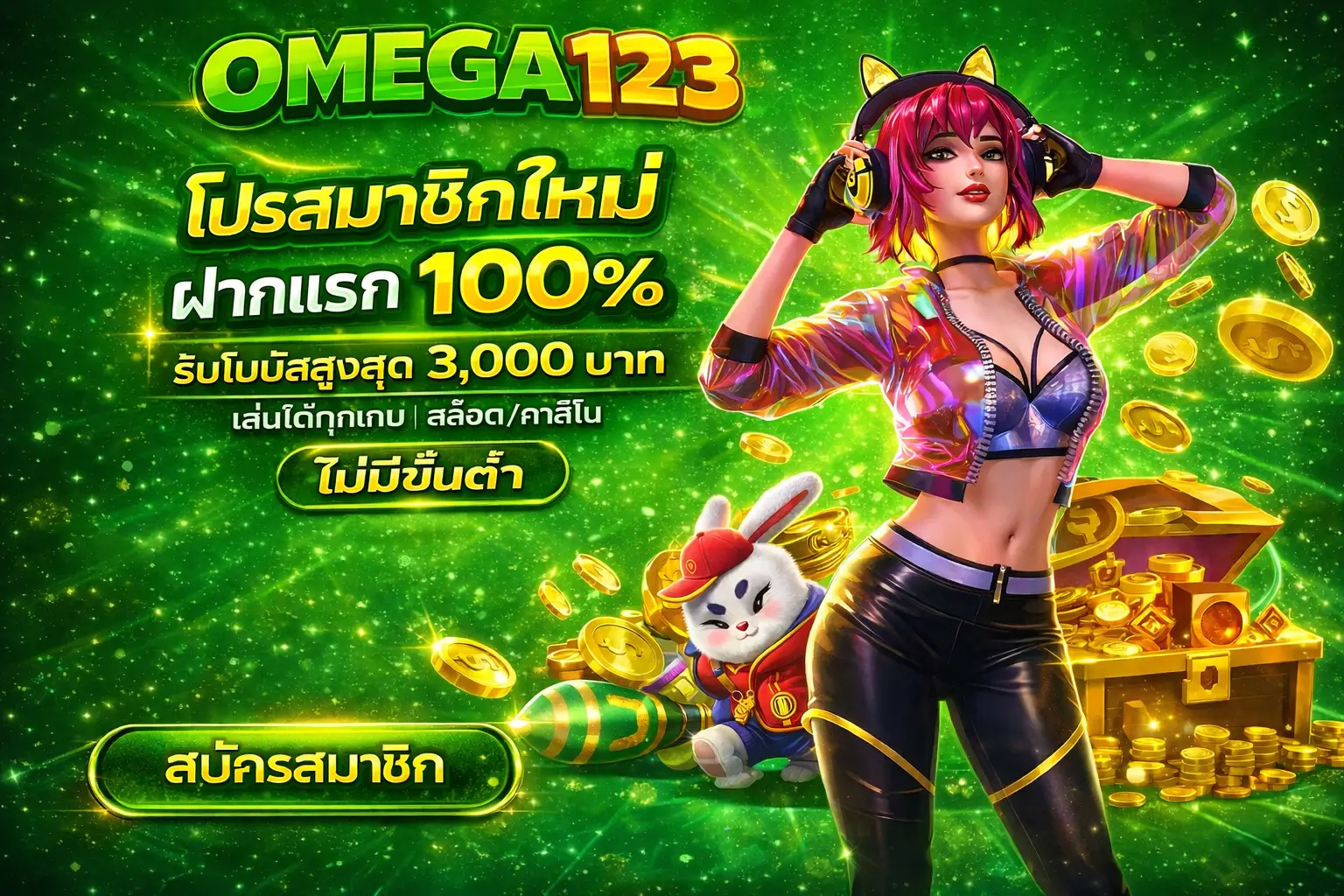omega123 สล็อตเว็บตรง รวมเกมทุกค่ายดัง เล่นง่าย ฝากถอนเร็ว